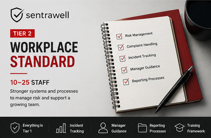 WORKPLACE STANDARD (UPTO 25 STAFF)
